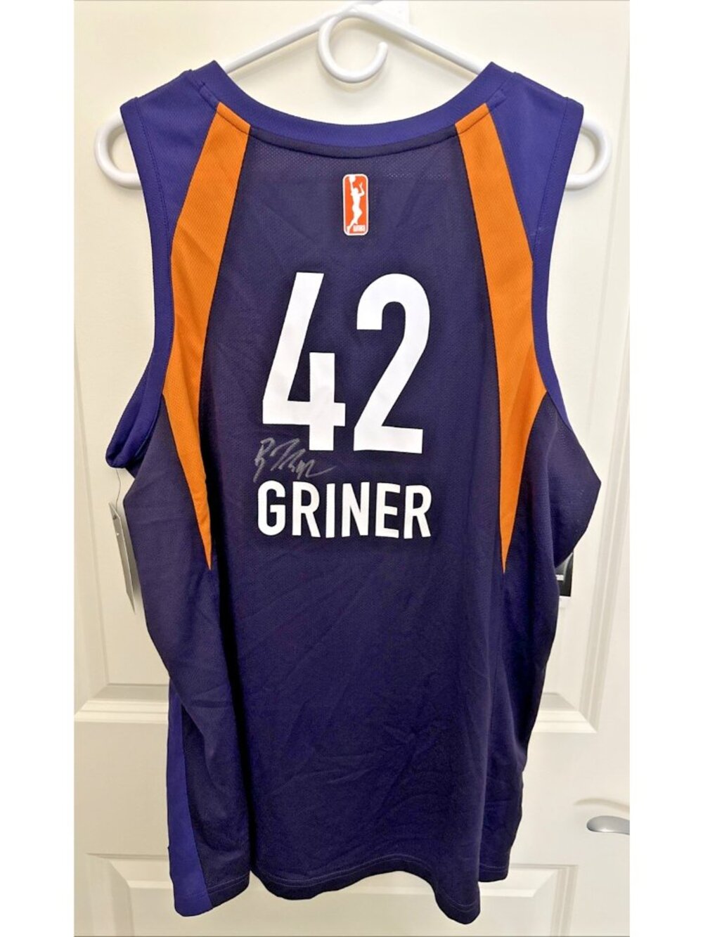 Nike Purple and Orange Brittney Griner #42 WNBA Jersey